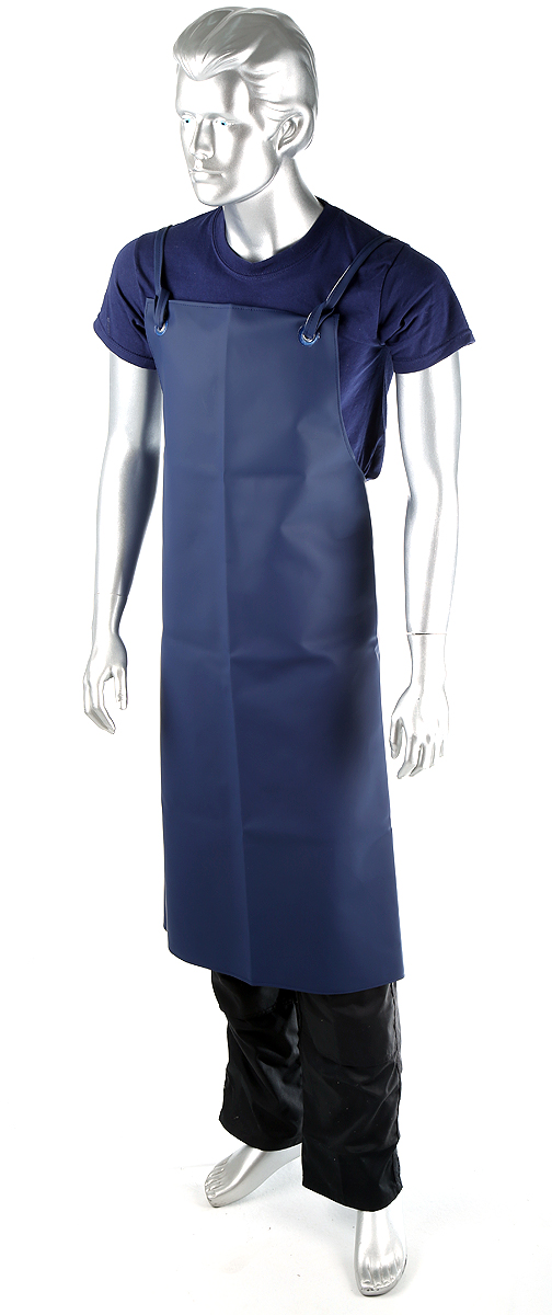cchla005100ry9 Skytec Navy Reusable Polyvinyl Chloride Apron, 1.07 m