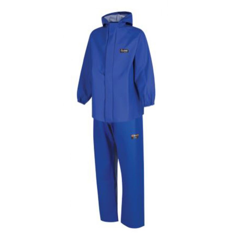 Skytec Blue Reusable Polyvinyl Chloride, Polyurethane Apron, 795 mm