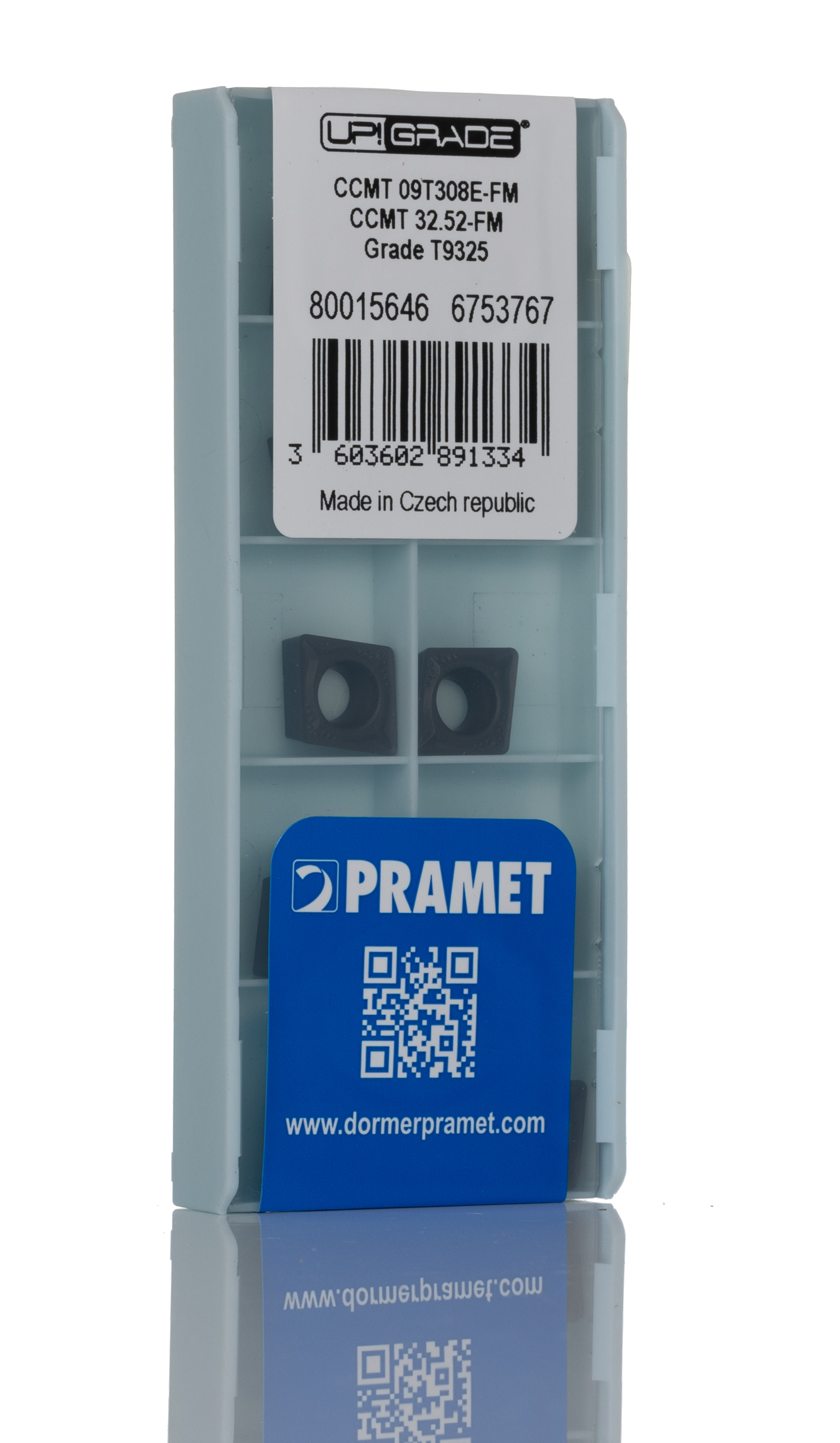 Pramet, 3.97 mm Height, 95 ° Approach, 9.7 mm Length