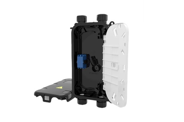 HellermannTyton Connectivity 2 Port LC, Simplex Fibre Optic Patch Panel With 1 Ports Populated 176 mm