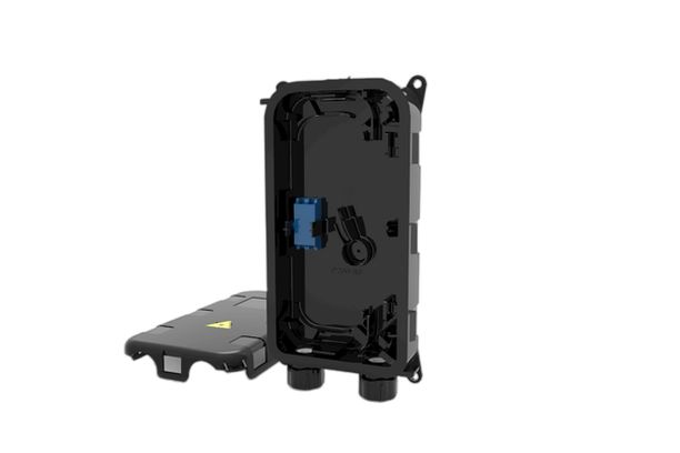 HellermannTyton Connectivity 2 Port LC, Simplex Fibre Optic Patch Panel With 1 Ports Populated 188 mm