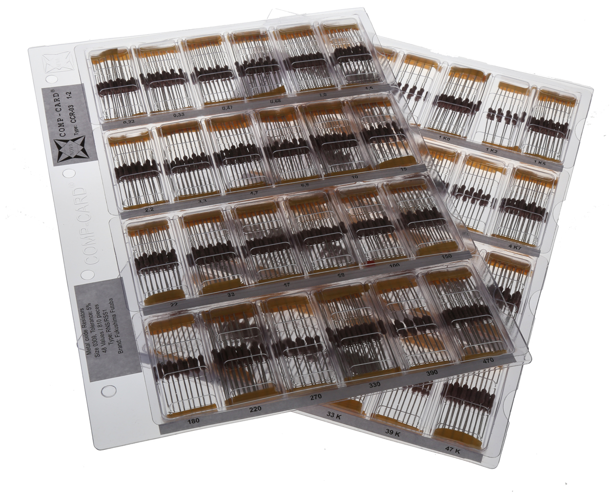 Nova, CCR-03 Metal Oxide, Through Hole 48 Resistor Kit 810, 0.22 → 47K Ω