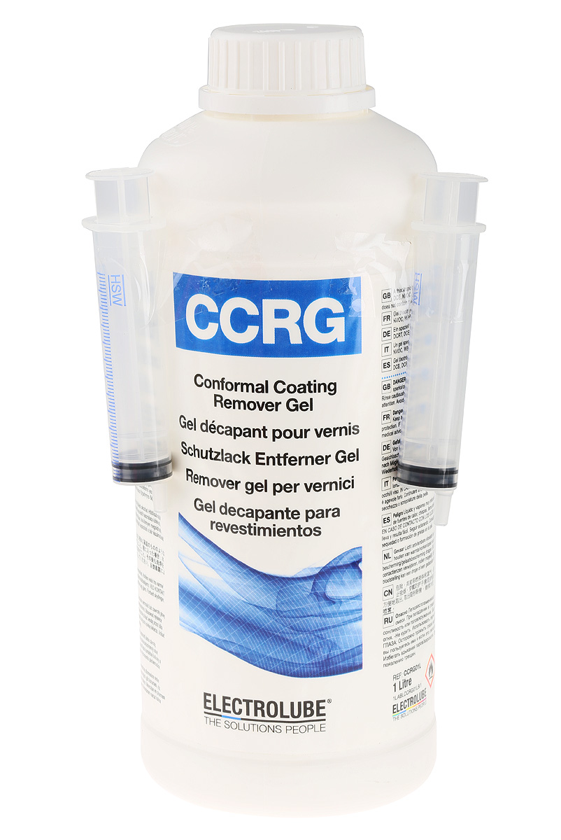 Electrolube Transparent Thixotropic Gel Conformal Coating, 1 L Bottle
