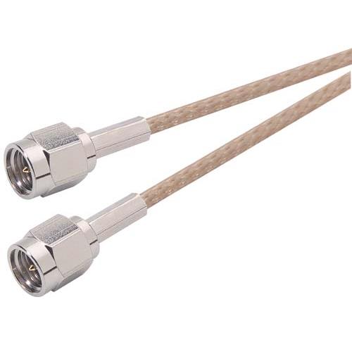 L-Com CCS316 Series Coaxial Cable Male Straight to Male SMA, 3 ft 50 Ω