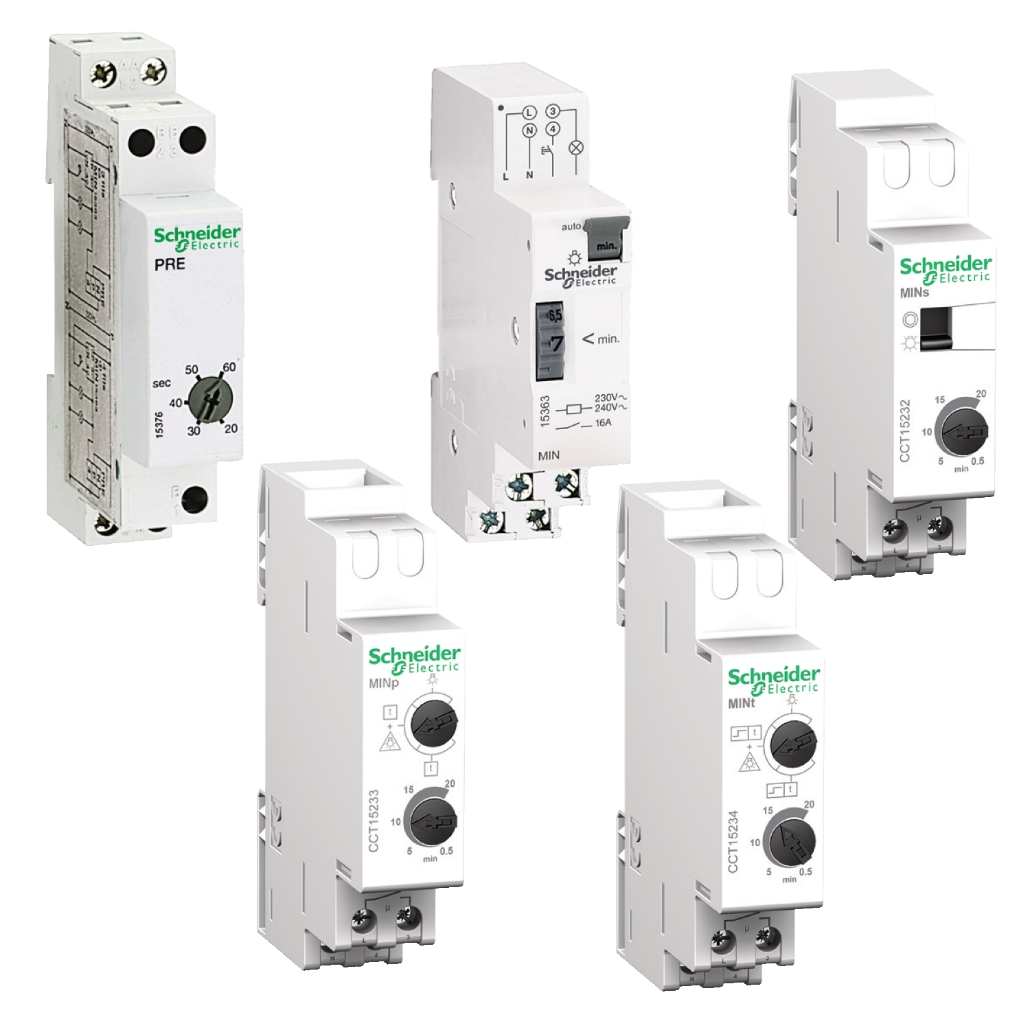 Schneider Electric Timer CCT Electronic Timer 230V