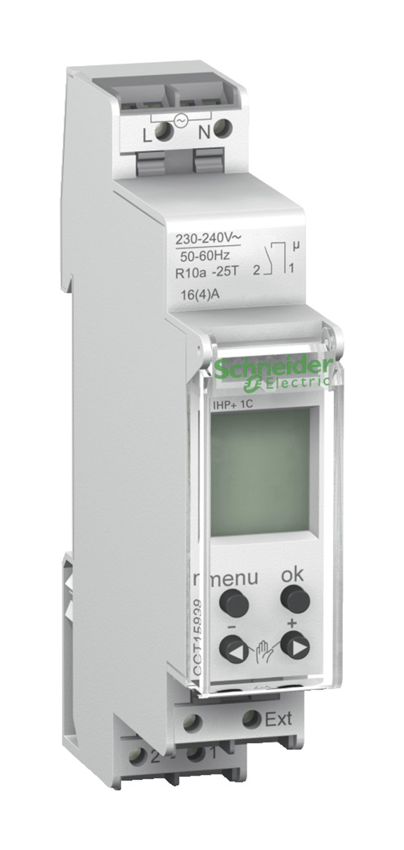 Schneider Electric Digital Acti9 DIN Rail Time Switch 230V ac