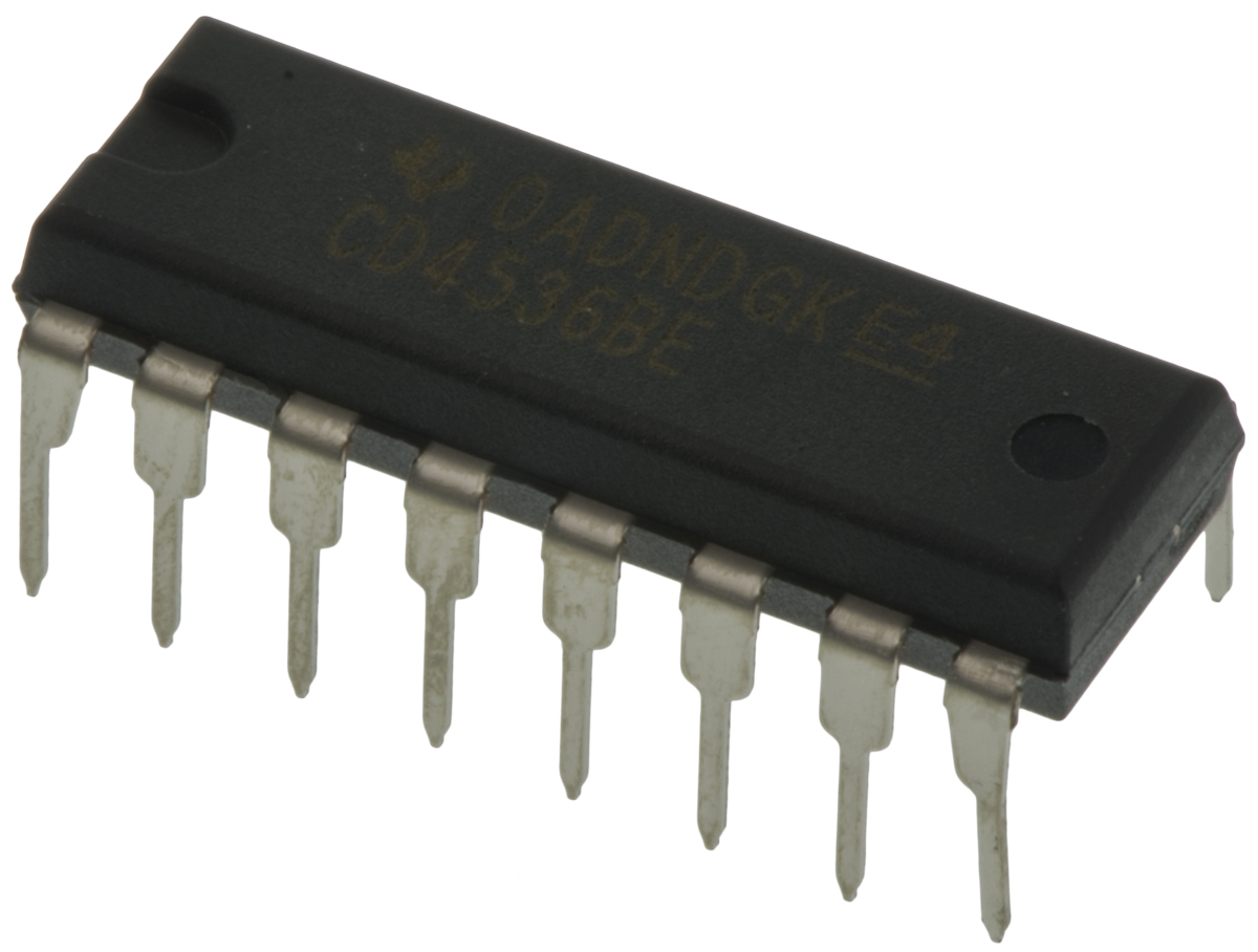 Texas Instruments CD Programmable Timer Circuit, 1, 16-Pin PDIP