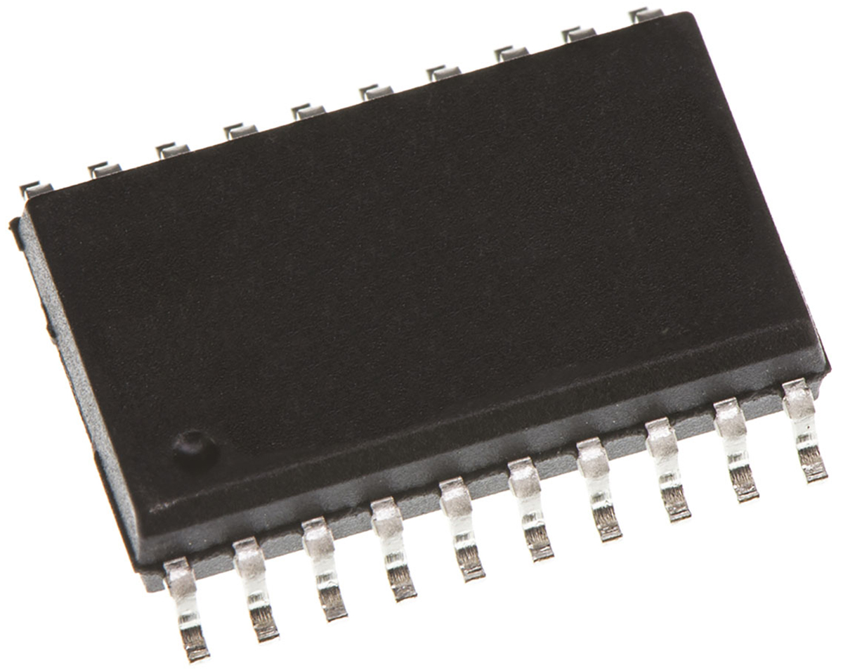 Texas Instruments CD74ACT244M 8-Channel Buffer & Line Driver, 3 State, Non-Inverting, 20-Pin SOIC