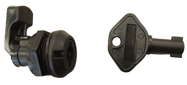 HellermannTyton CDB Series Enclosure Lock For Use With Bres Series Enclosures