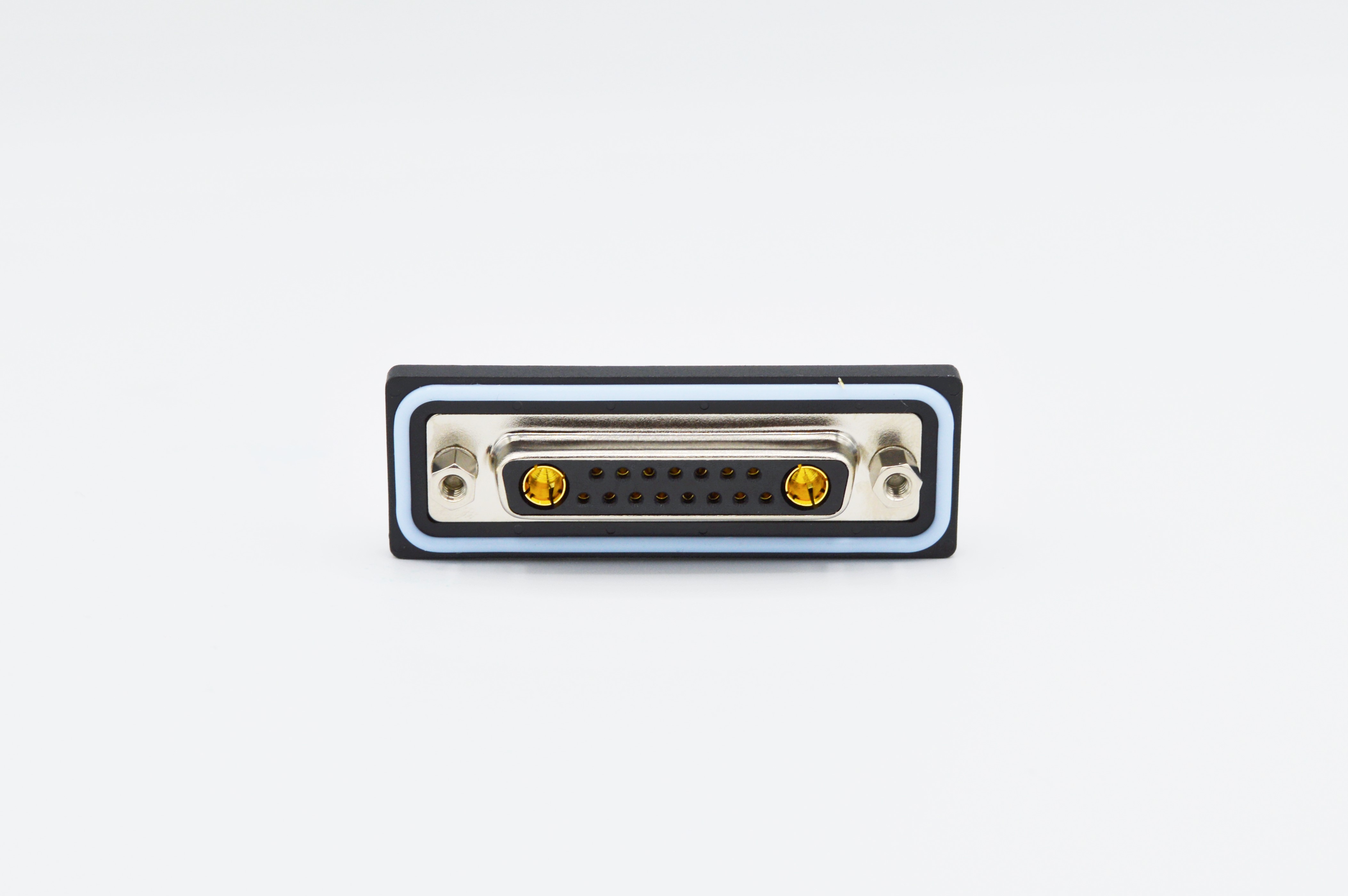 Norcomp CDF 25 Way Right Angle 2.77 mm Pitch Surface D-Sub Connector, with 4-40 Board Lock Female