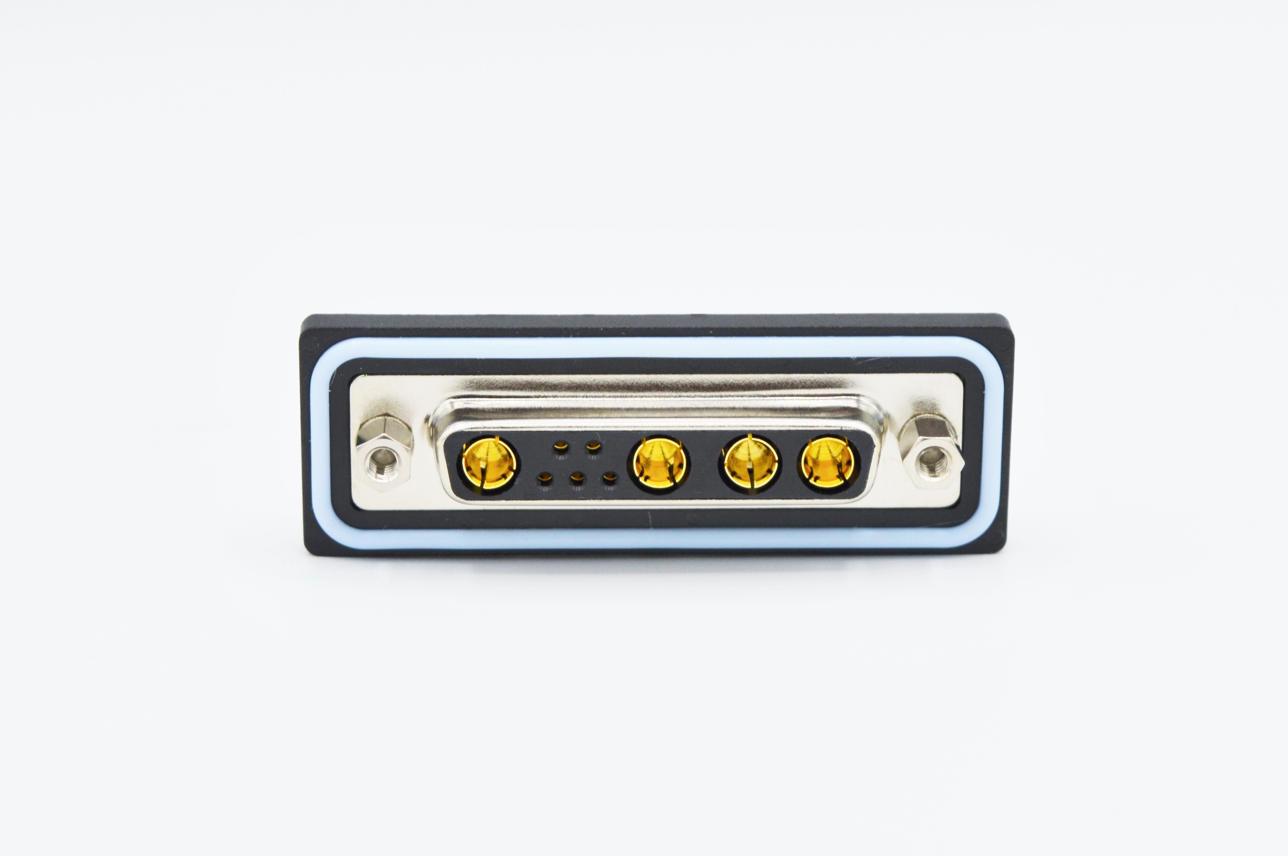 Norcomp CDF 25 Way Right Angle 2.77 mm Pitch Surface D-Sub Connector, with 4-40 Board Lock Female