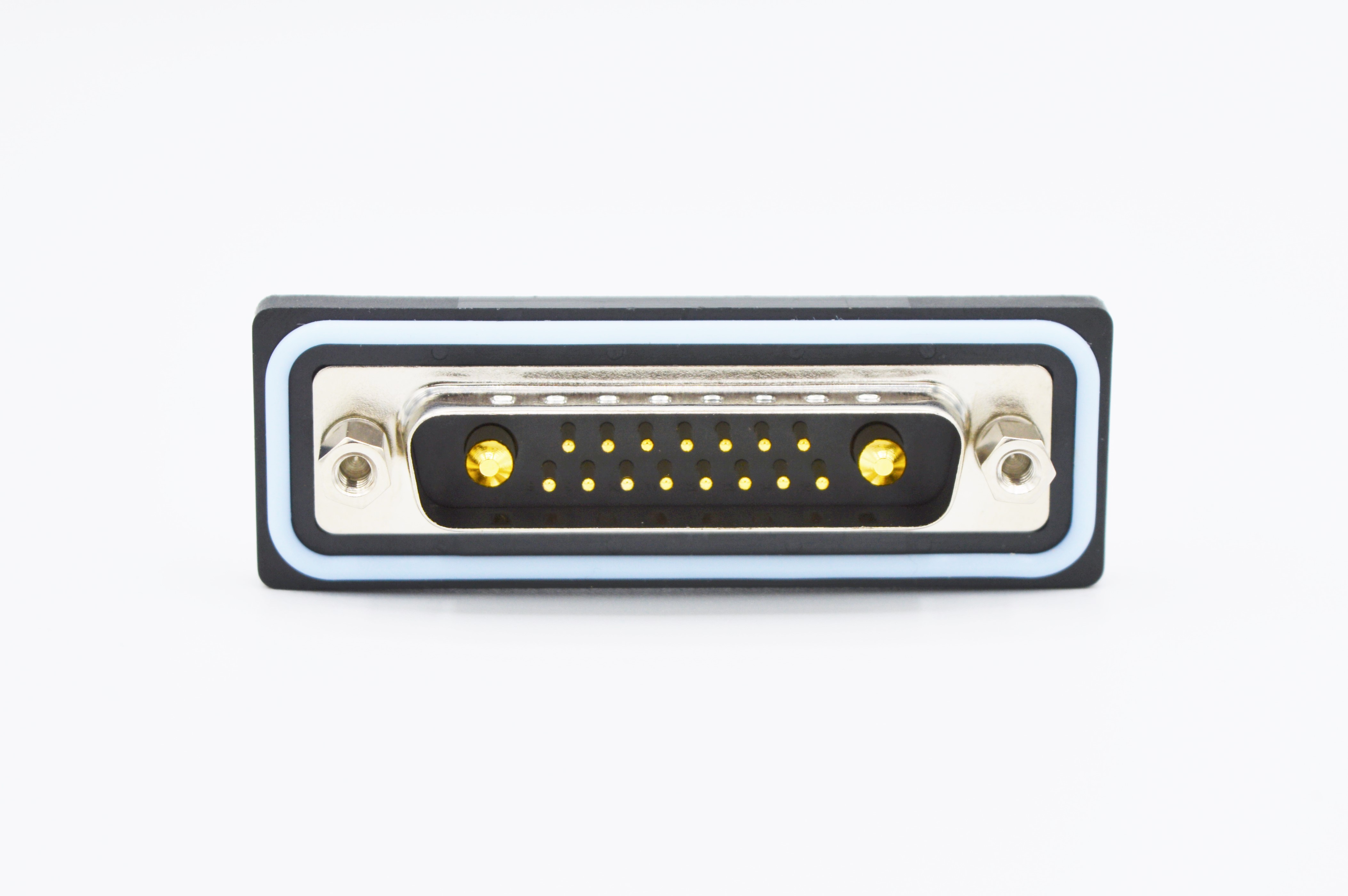 Norcomp CDF 25 Way Straight 2.77 mm Pitch PCB D-Sub Connector, with 4 to 40 Screw Lock Male