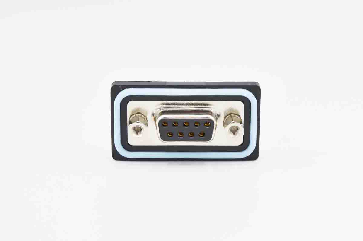 Norcomp CDFV 7 Way Vertical 2.77 mm Pitch Surface D-Sub PCB Connector, with 4-40 Screw Female