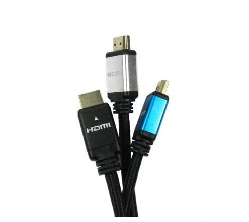 NewLink, 1 m 8K @ 120 Hz HDMI Cable, - Male HDMI to Male HDMI, HDMI V2.1, Black