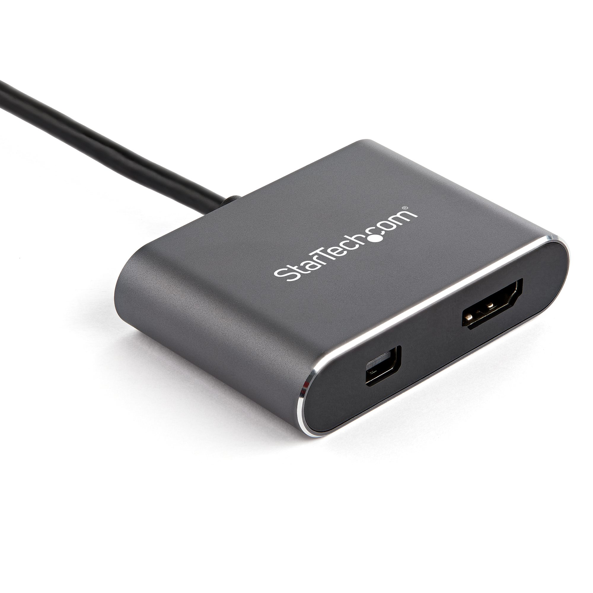 cdp2hdmdp StarTech.com to HDMI, Mini DisplayPort Adapter USB Type C 1 Supported Display(s) - 4 k
