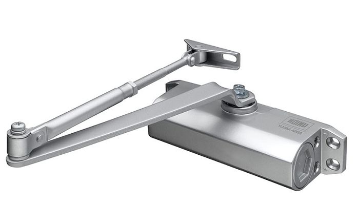 Union Silver Door Closer Fire Door Compatibility