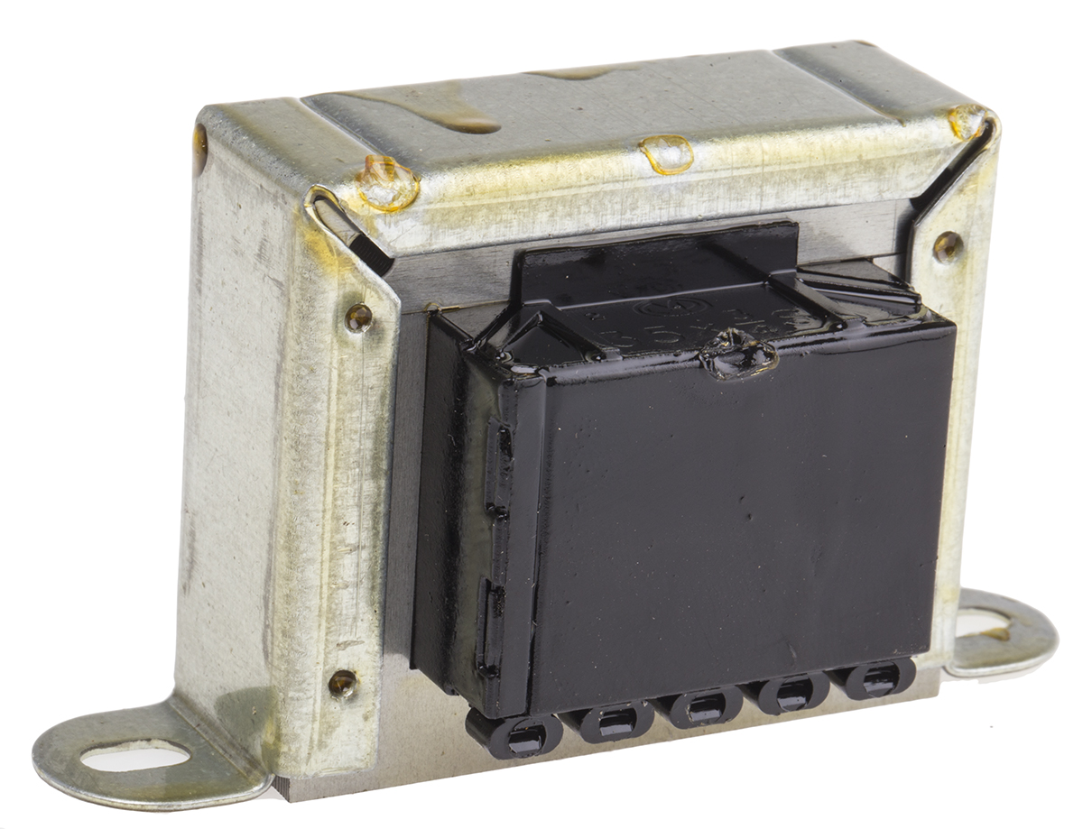504-599 RS PRO 12VA 2 Output Chassis Mounting Transformer, 20V ac, IEC 61558-2-6