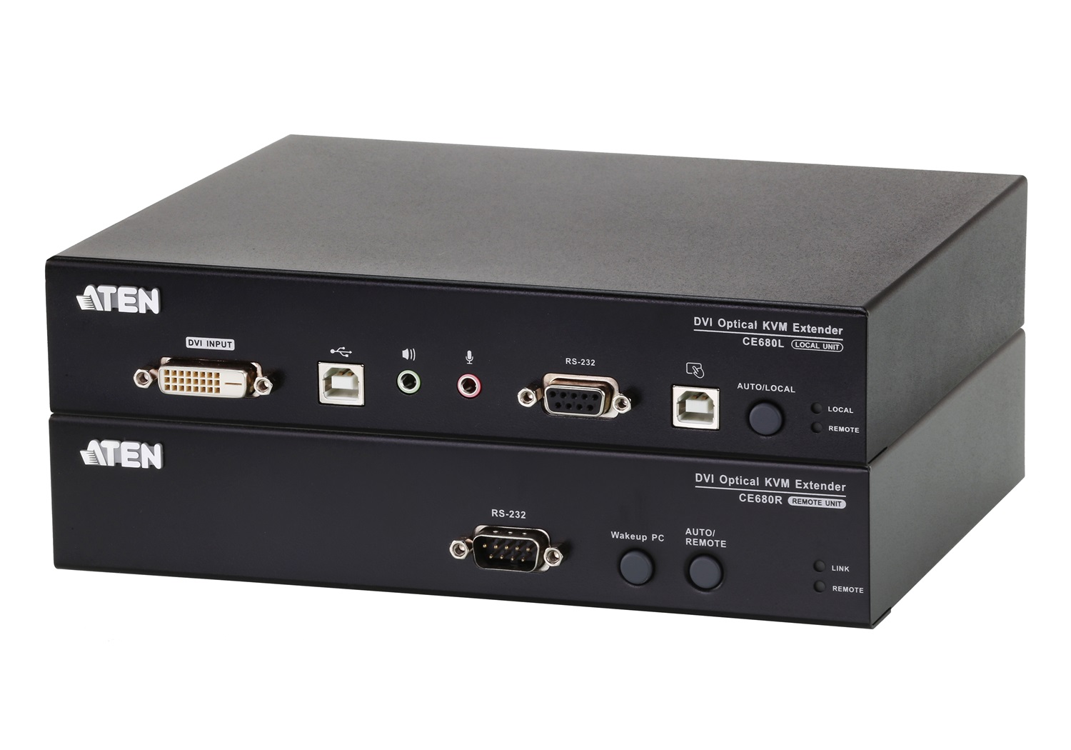 Aten 1 PS2 Extender HDBase T over HDMI KVM Extender 600 m