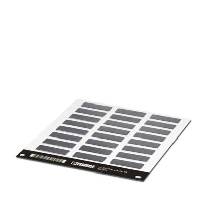 Phoenix Contact LS-EMLP-AL Adhesive Marking Foil, Black, Pre-printed "Unlabeled", for Devices In The Control Cabinet,