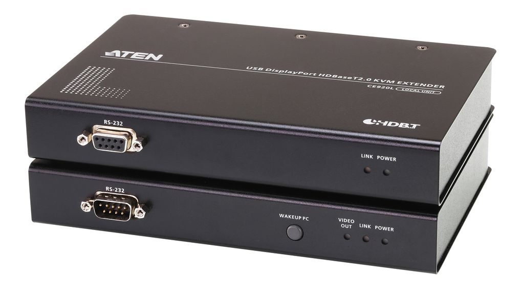 Aten USB Extender HDBase T over HDBaseT KVM Extender 100 m