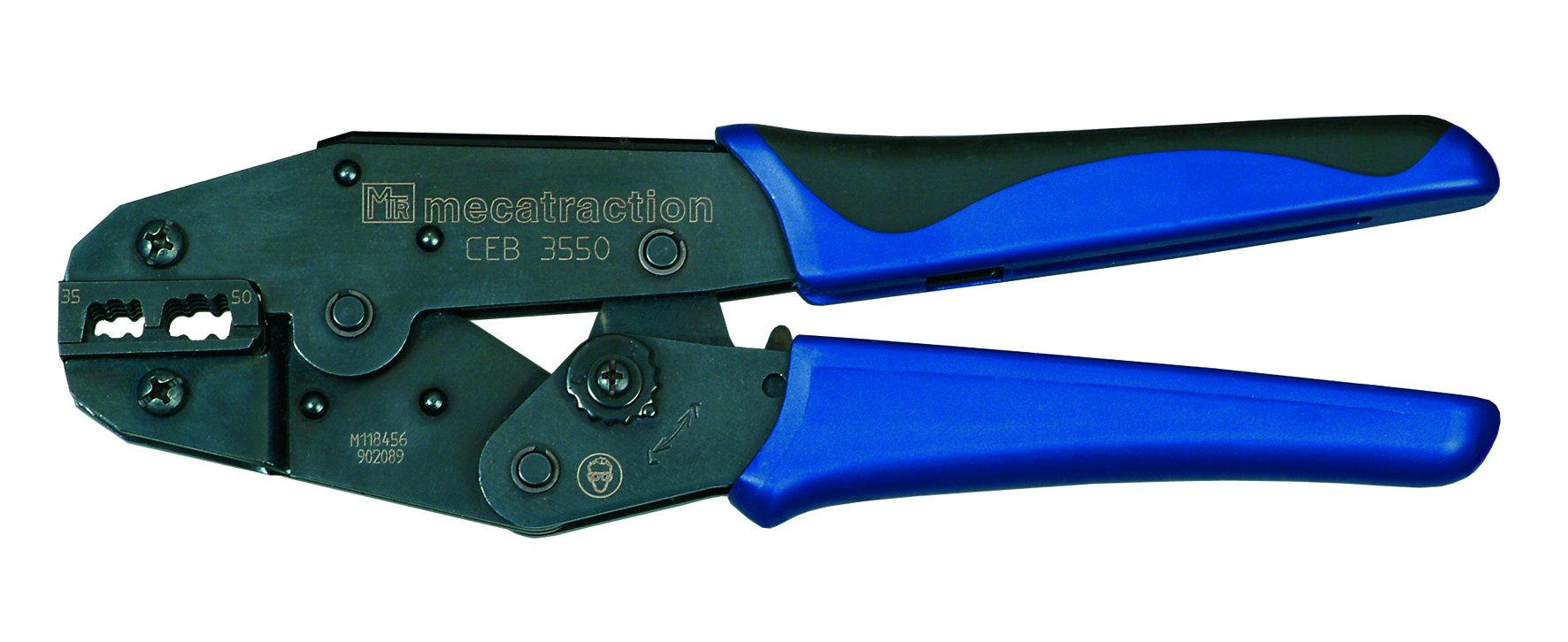 MECATRACTION Hand Operated Mechanical Crimping Tools Crimp Tool for Wire Ferrules