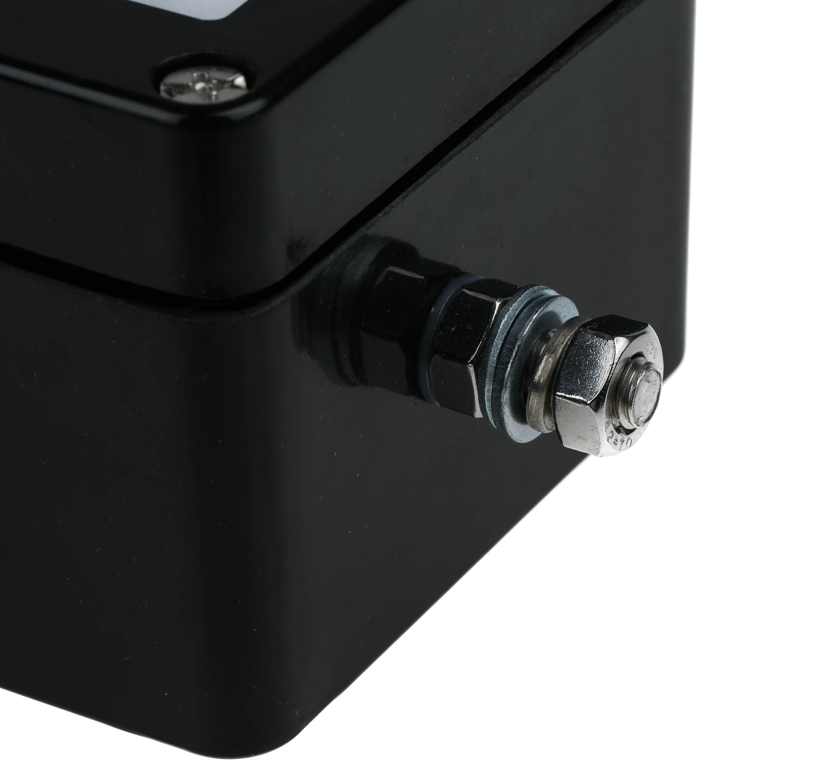 cep807555pa CE-TEK CEP Series Black Polyester Junction Box, IP66, 5 Terminals, ATEX, 80 mm, 75mm 55 mm
