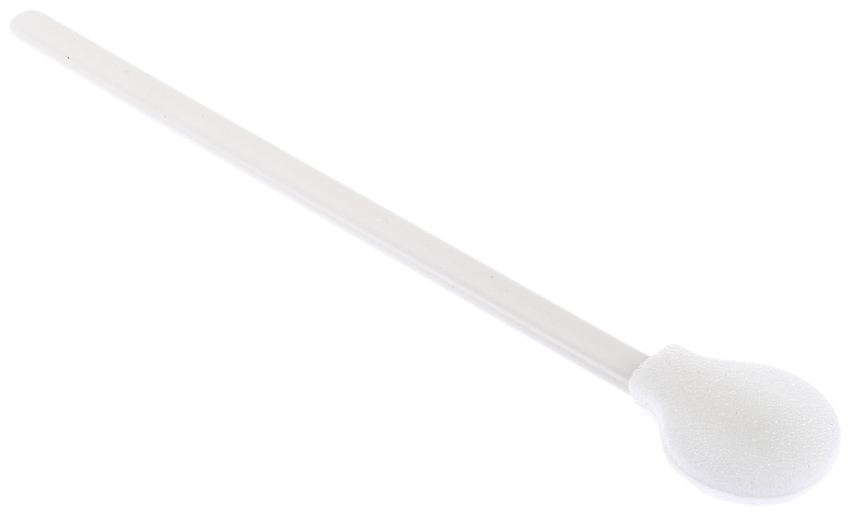 Chemtronics Foam Cotton Bud & Swab, Polypropylene Handle,For use with Precision Cleaning, Length 127 mm 50 Per Pack