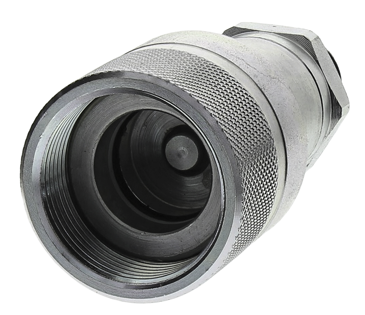 Hi-Force Steel Hydraulic Quick Connect Coupling Female NPT 3/8 in, 700 bar