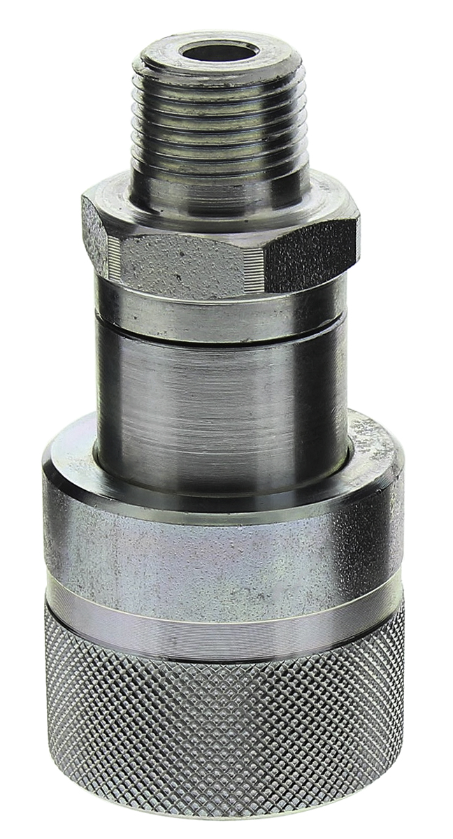 cf1 Hi-Force Steel Hydraulic Quick Connect Coupling Female NPT 3/8 in, 700 bar