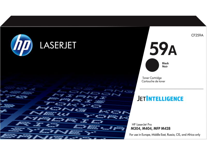 Hewlett Packard CF259A Black Toner Cartridge, HP LaserJet M207-M212, M209, M232-M237, M234 Compatible