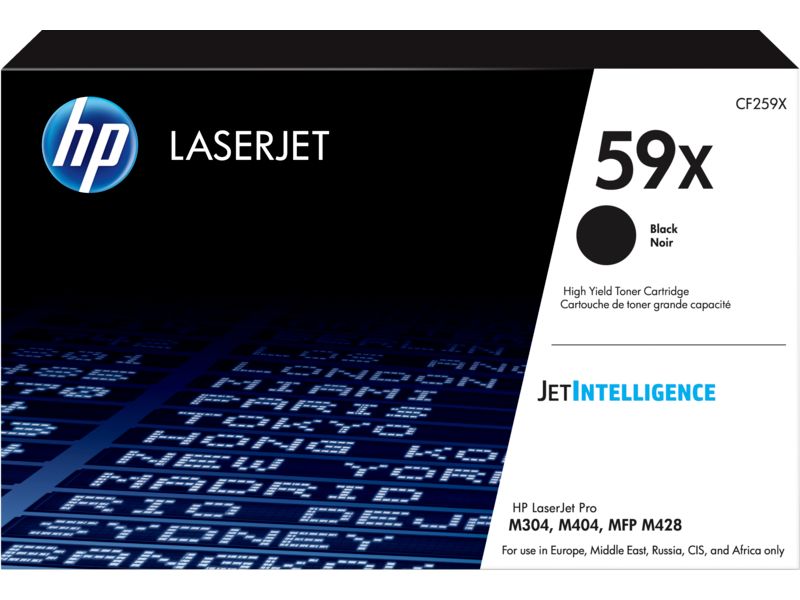 Hewlett Packard CF259X Black Toner Cartridge, HP LaserJet M207-M212, M209, M234, M232-M237 Compatible
