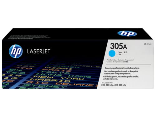 Hewlett Packard CF411A Cyan Toner Cartridge, M477, M452, HP LaserJet Pro M377 Compatible