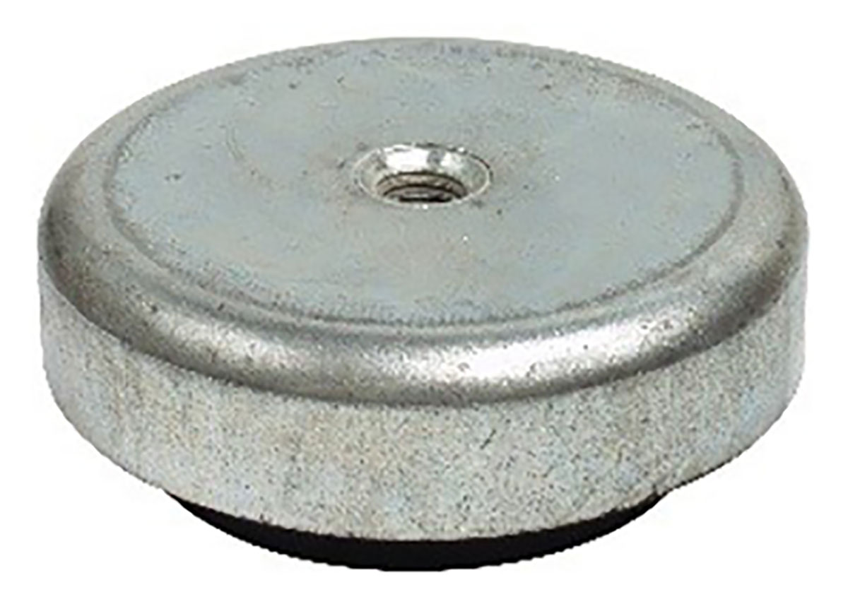 RS PRO M20 Rubber Adjustable Foot, 3000kg Static Load Capacity