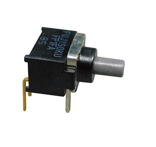 Nidec Components CFP2 Series Push Button Switch, On-On, PCB, 5.6 x 7 mm Cutout, SPDT, 28 V dc