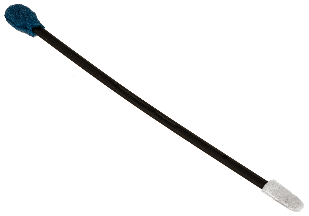 Chemtronics Foam Cotton Bud & Swab, Polypropylene Handle,For use with Precision Cleaning, Length 171 mm 50 Per Pack