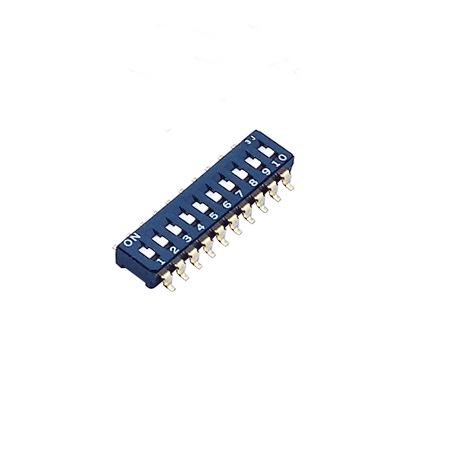 Nidec Components Through Hole Slide Switch 10PST On-Off 100 mA