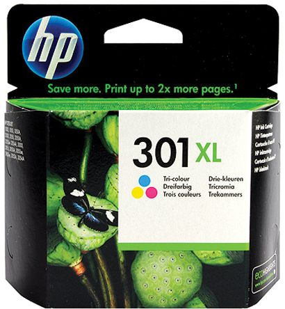 Hewlett Packard 301XL Magenta, Yellow, Cyan Ink Cartridge