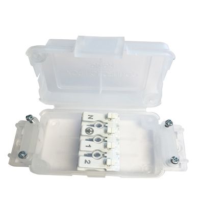 GreenBrook CHOC30A Series White Polypropylene Junction Box, IP20, 8 Terminals, 49 mm, 110mm 28 mm