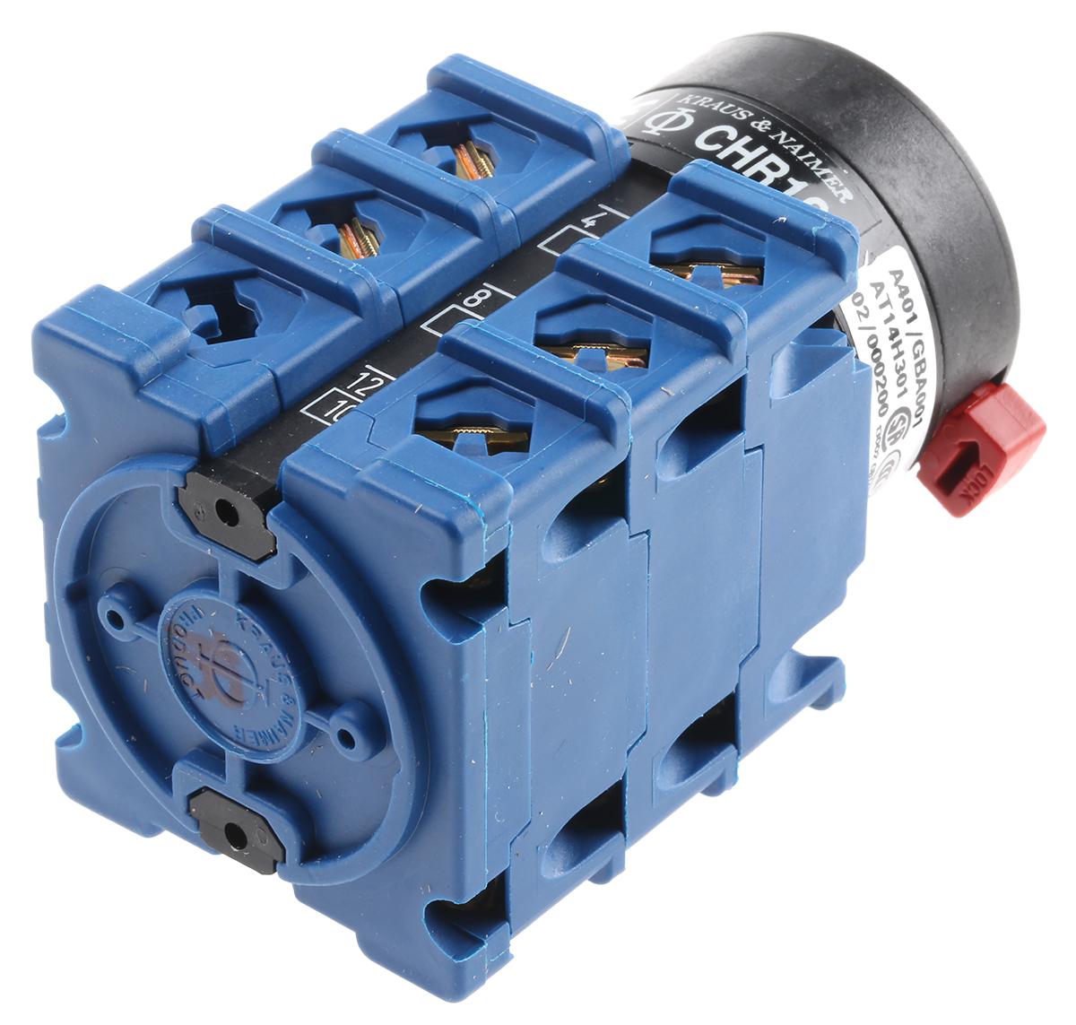 chr10a401gba001ft Kraus & Naimer 3 Position 60 ° 20 A