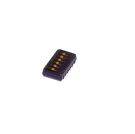 Nidec Components Surface Slide Switch 6PST 100 mA