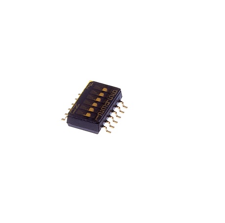 Nidec Components Surface Slide Switch 6PST 100 mA