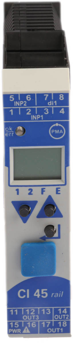 P.M.A CI45 Series Signal Conditioner, Universal Input, Universal Output, 18 V ac, 30 V ac, 18V dc, 31 V dc Supply