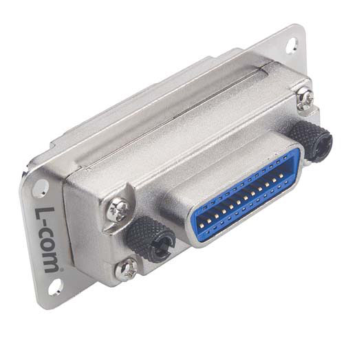 L-Com CIB Series Straight Screw PCB Socket, 24-Contact, 2 Row Screw