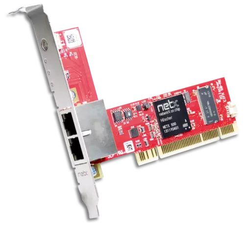 Hilscher 2 Port PCI RJ45 Network Card, 100Mbps