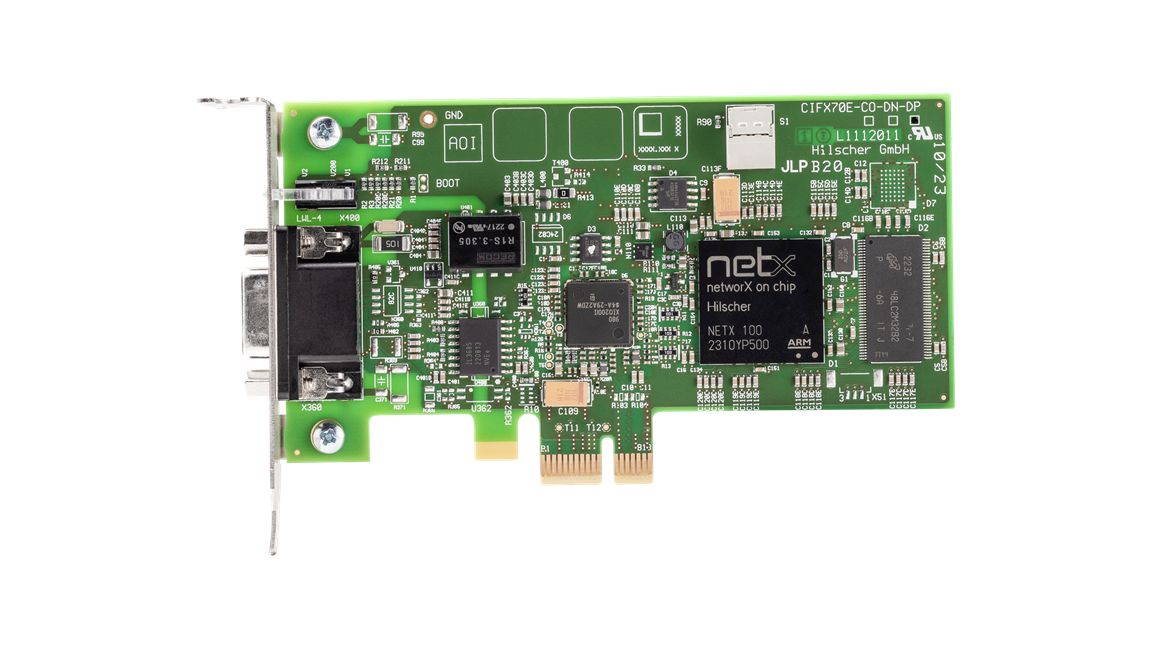 Hilscher 1 Port Low Profile PCI Express D-Sub Serial Card, 12Mbps