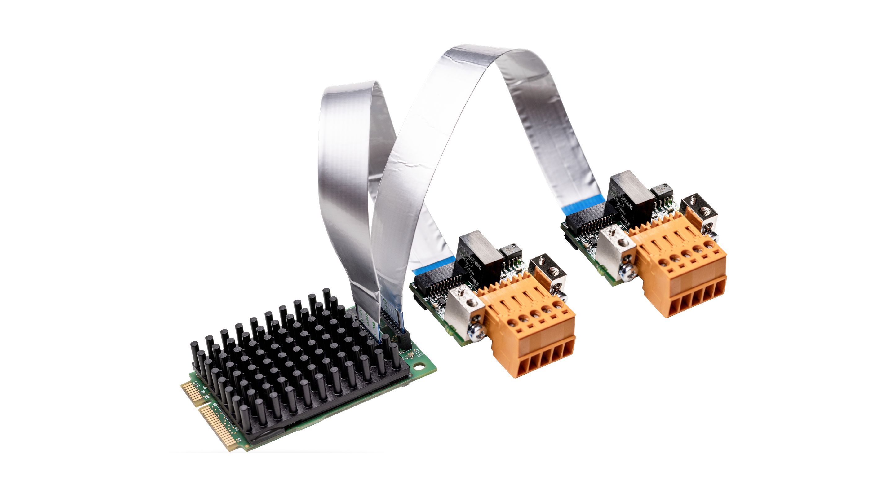 Hilscher 2 Port Mini PCI Express 5-Pin Serial Card, 0.5Mbps