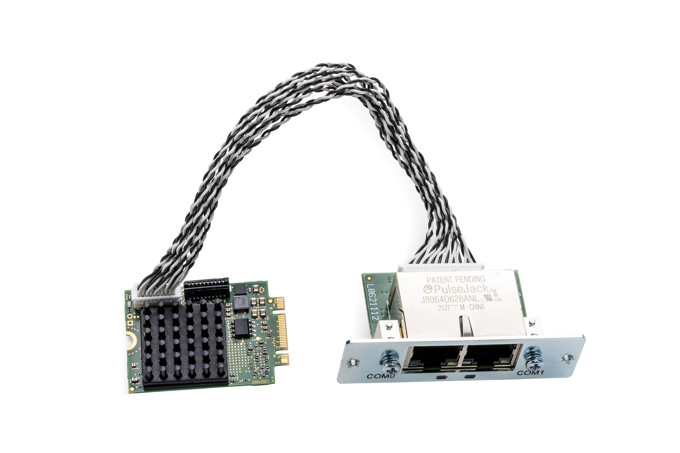 Hilscher 2 Port PCI Express RJ45 Network Card, 100Mbit/s