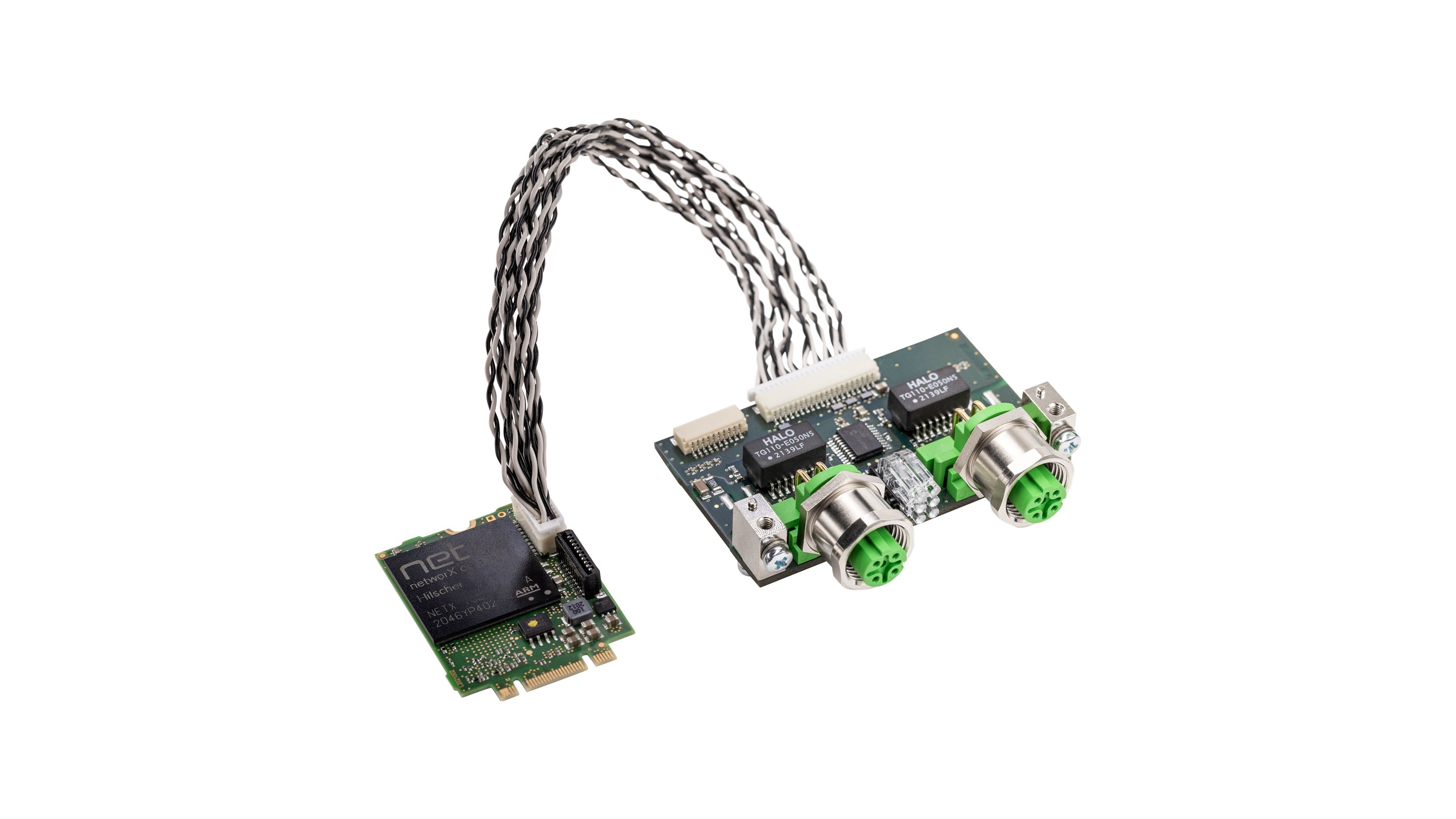 Hilscher 2 Port PCI Express RJ45 Network Card, 100Mbit/s