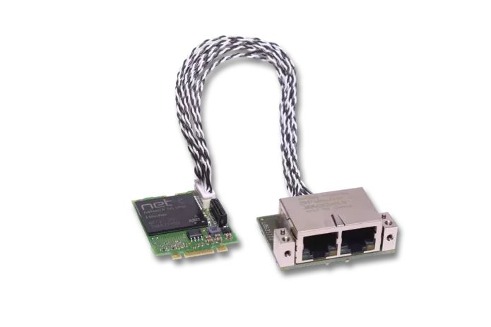 Hilscher 2 Port PCI Express RJ45 Network Card, 100Mbps