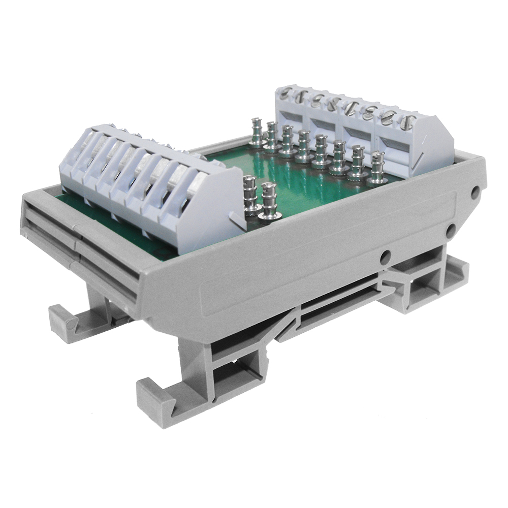 CAMDENBOSS 8-Contact Interface Module, Screw Connector, DIN Rail, 1A